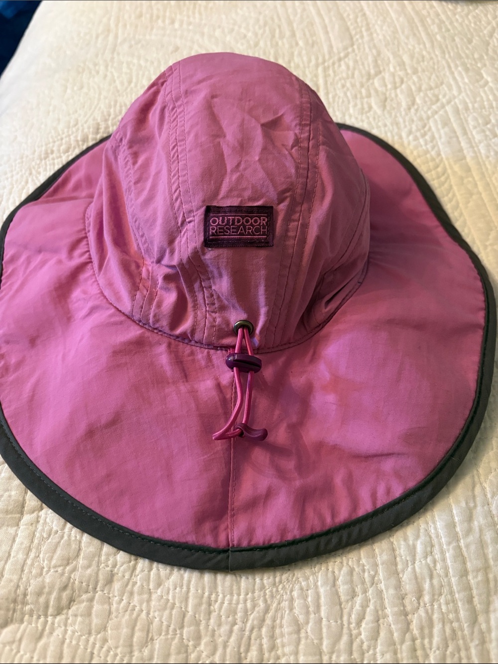 Outdoor Research Kids Pink Wide-Brim Sun Hat